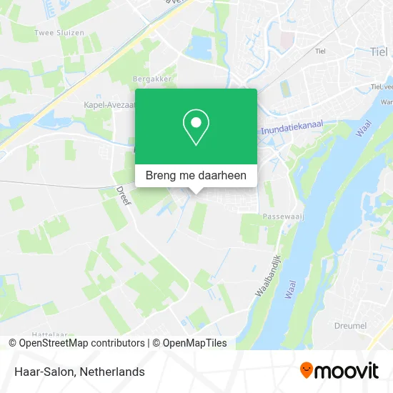 Haar-Salon kaart