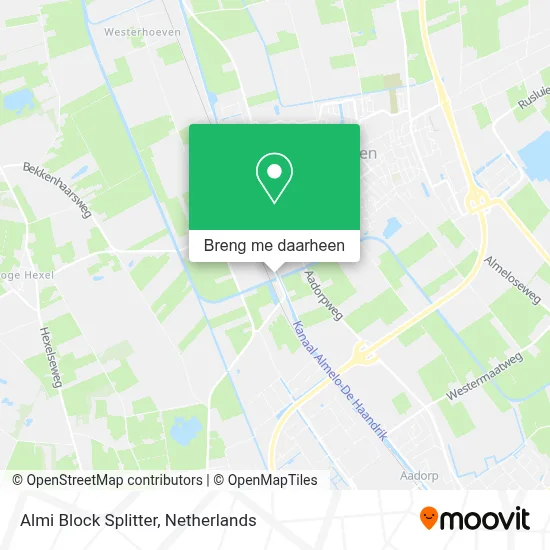 Almi Block Splitter kaart