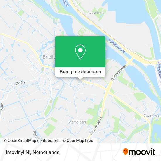 Intovinyl.Nl kaart