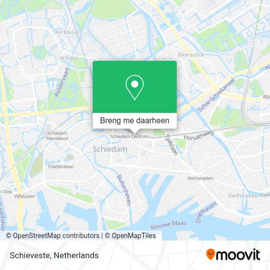 Schieveste kaart