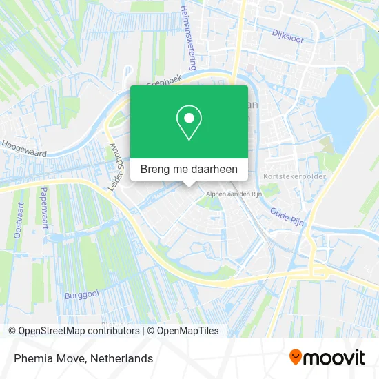 Phemia Move kaart
