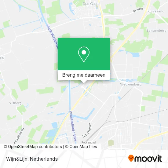 Wijn&Lijn kaart