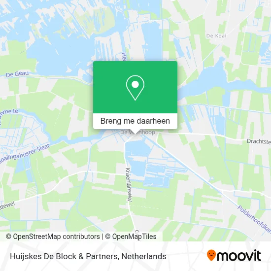 Huijskes De Block & Partners kaart