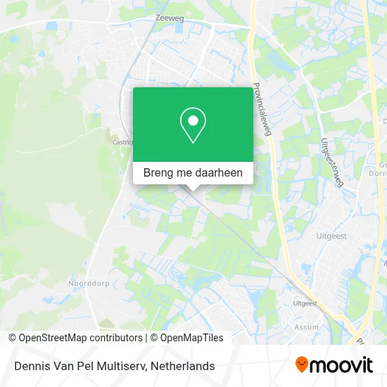 Dennis Van Pel Multiserv kaart