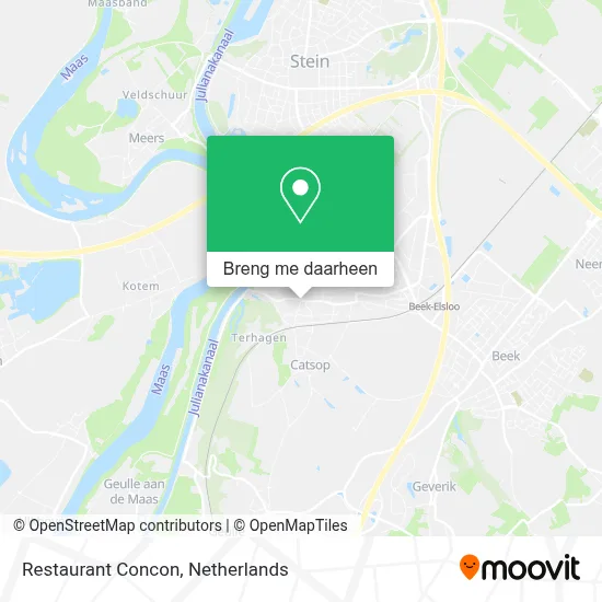 Restaurant Concon kaart
