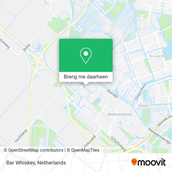 Bar Whiskey kaart