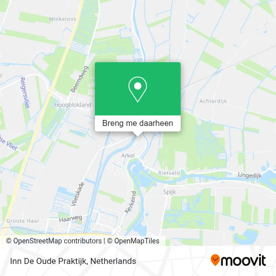 Inn De Oude Praktijk kaart