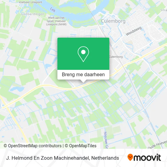 J. Helmond En Zoon Machinehandel kaart