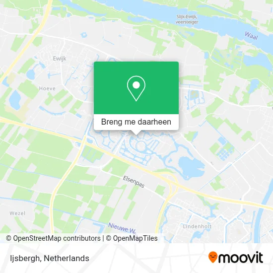 Ijsbergh kaart