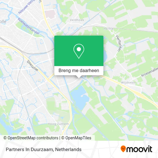 Partners In Duurzaam kaart