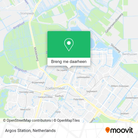 Argos Station kaart