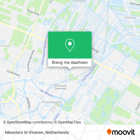 Meesters In Vloeren kaart