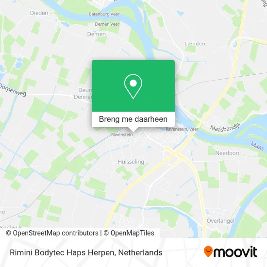 Rimini Bodytec Haps Herpen kaart