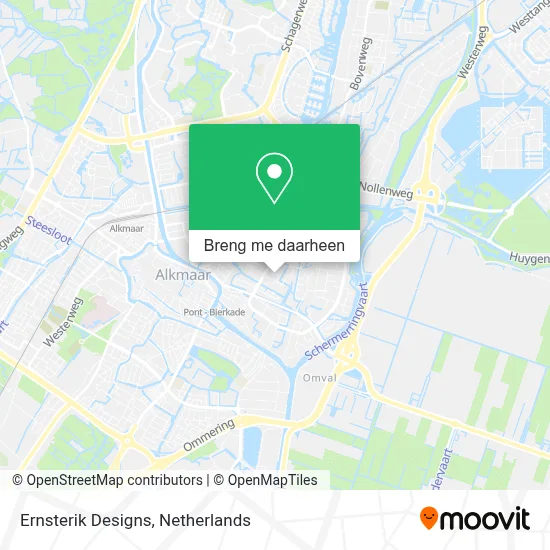Ernsterik Designs kaart