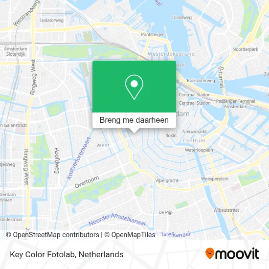 Key Color Fotolab kaart