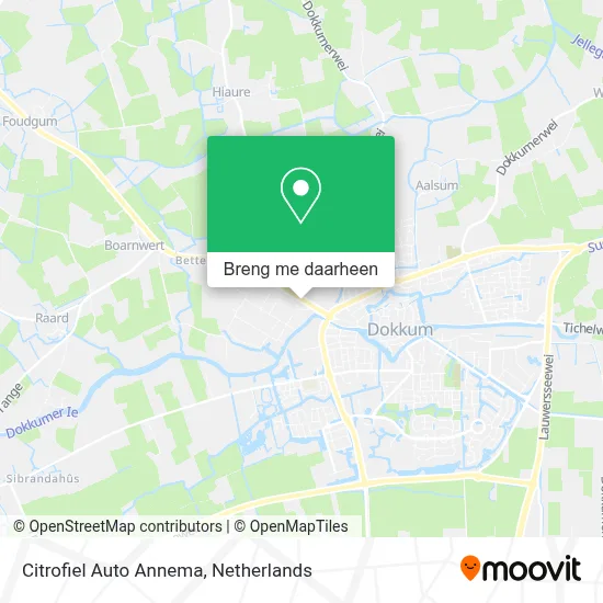 Citrofiel Auto Annema kaart