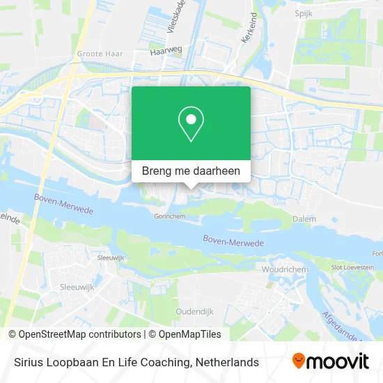 Sirius Loopbaan En Life Coaching kaart