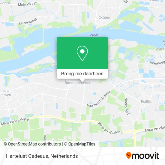 Hartelust Cadeaus kaart