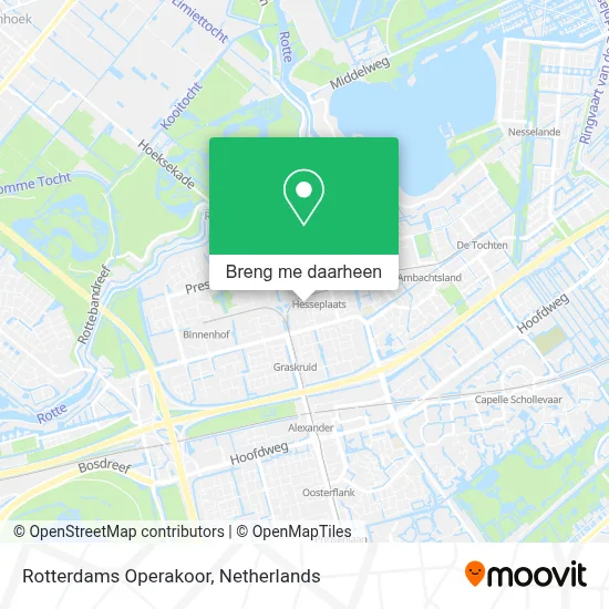 Rotterdams Operakoor kaart