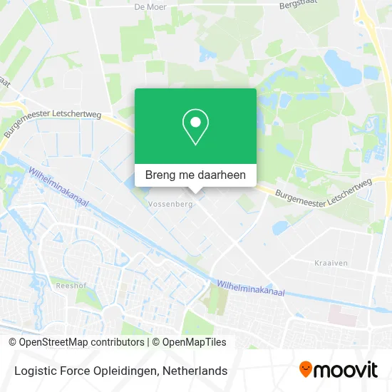 Logistic Force Opleidingen kaart