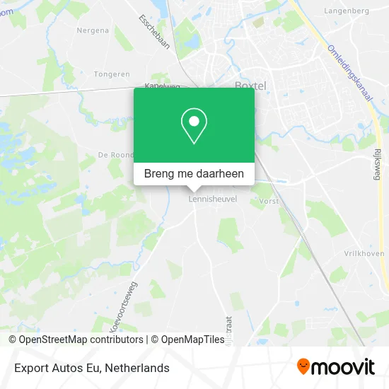 Export Autos Eu kaart