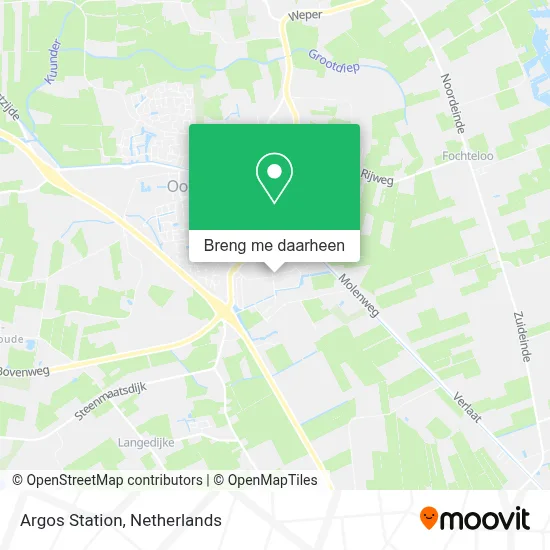 Argos Station kaart