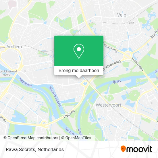 Rawa Secrets kaart