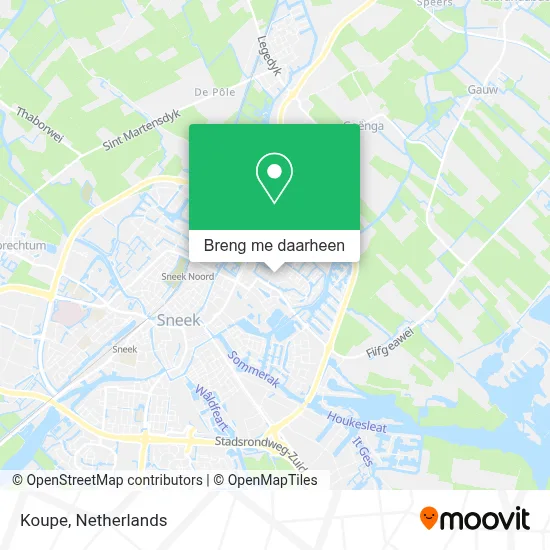 Koupe kaart