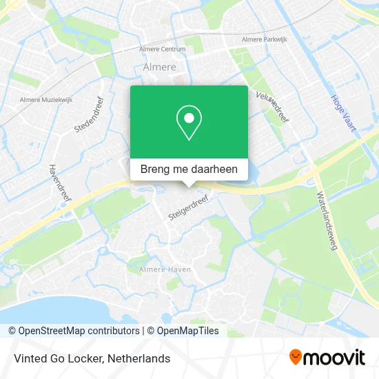Vinted Go Locker kaart