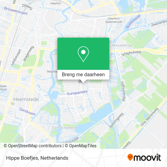 Hippe Boefjes kaart