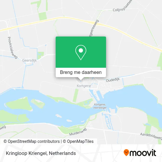 Kringloop Kriengel kaart
