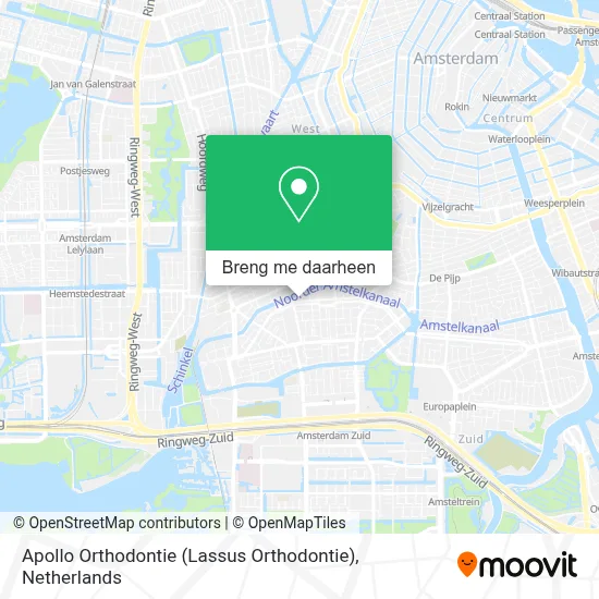 Apollo Orthodontie (Lassus Orthodontie) kaart