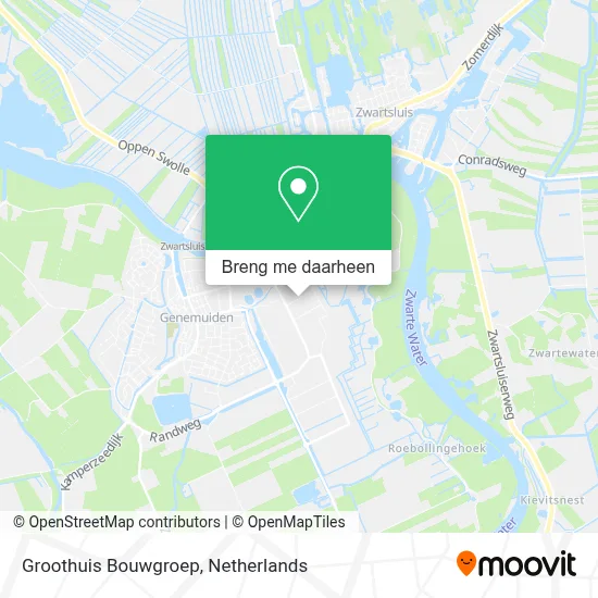 Groothuis Bouwgroep kaart