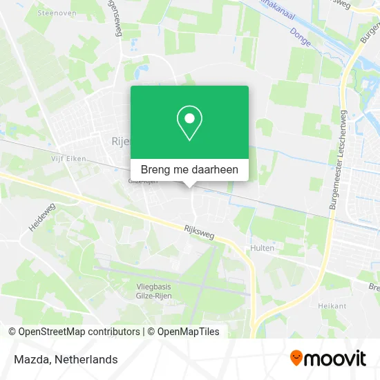 Mazda kaart