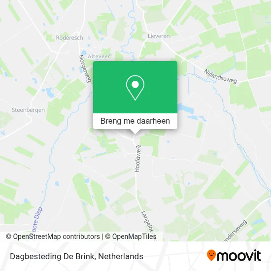 Dagbesteding De Brink kaart