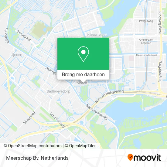 Meerschap Bv kaart