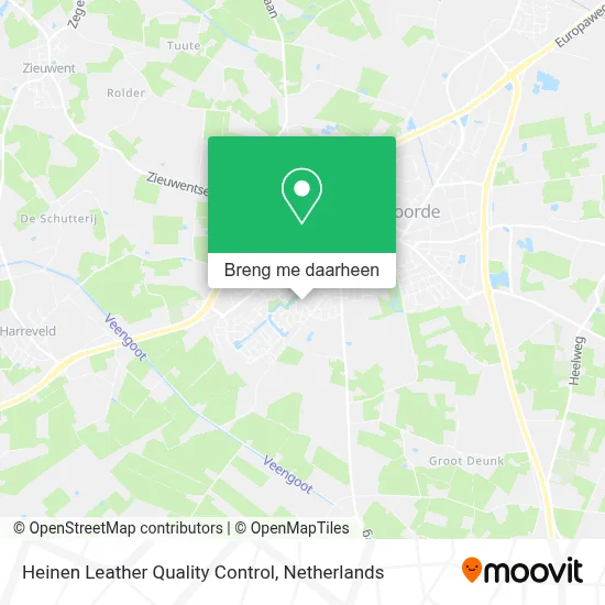 Heinen Leather Quality Control kaart