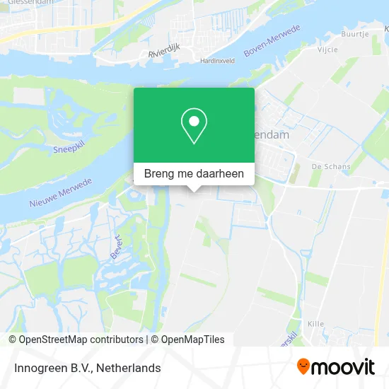 Innogreen B.V. kaart