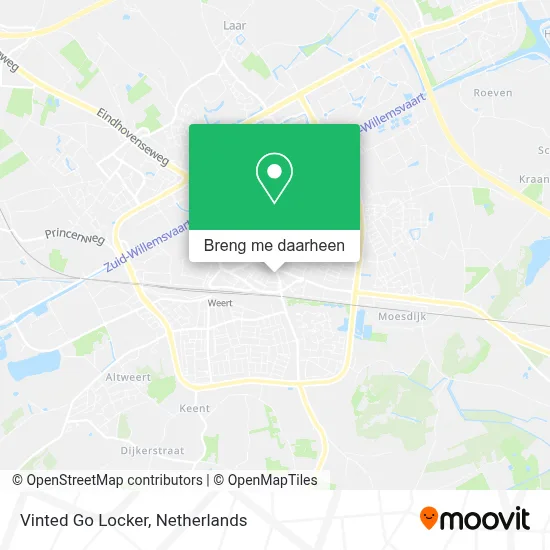Vinted Go Locker kaart