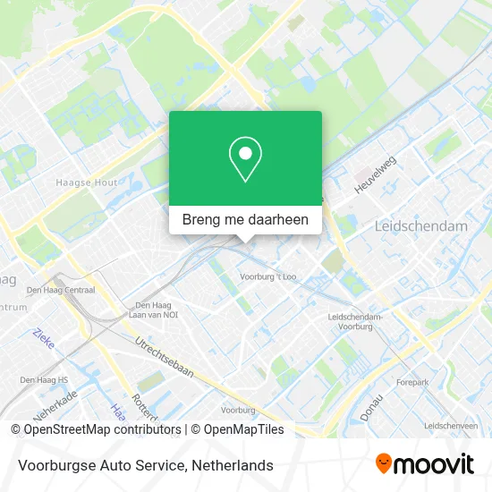 Voorburgse Auto Service kaart