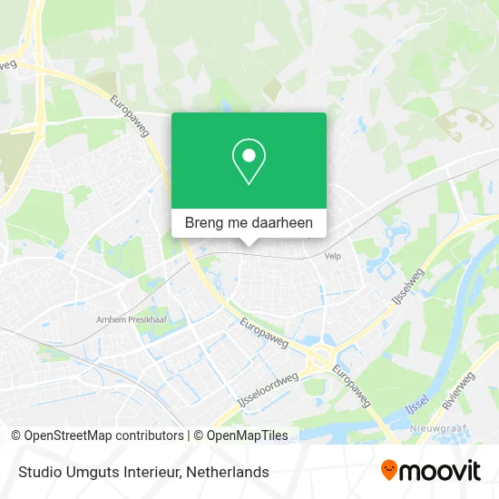 Studio Umguts Interieur kaart