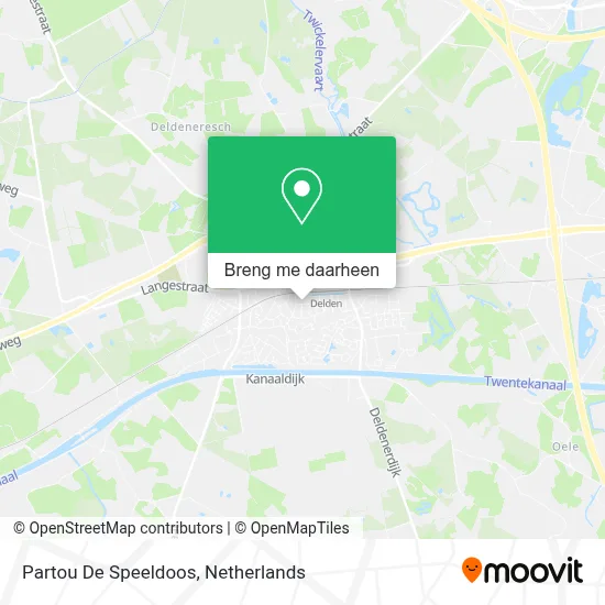 Partou De Speeldoos kaart