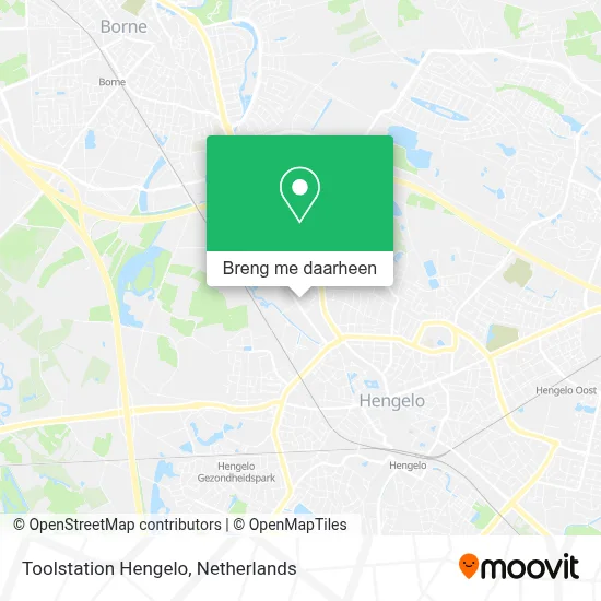 Toolstation Hengelo kaart