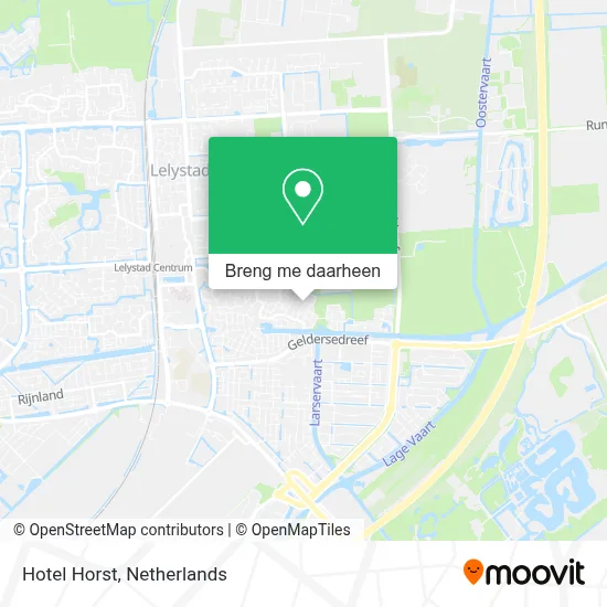 Hotel Horst kaart