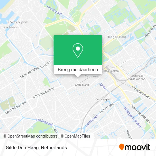 Gilde Den Haag kaart