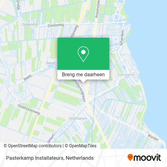 Pasterkamp Installateurs kaart