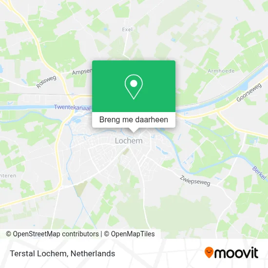 Terstal Lochem kaart