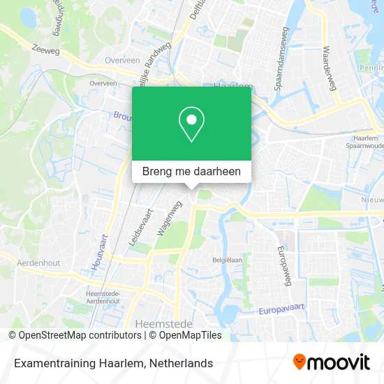 Examentraining Haarlem kaart