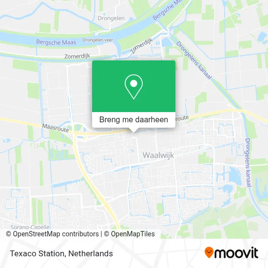 Texaco Station kaart
