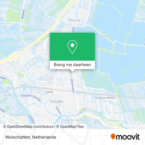 Wolschatten kaart